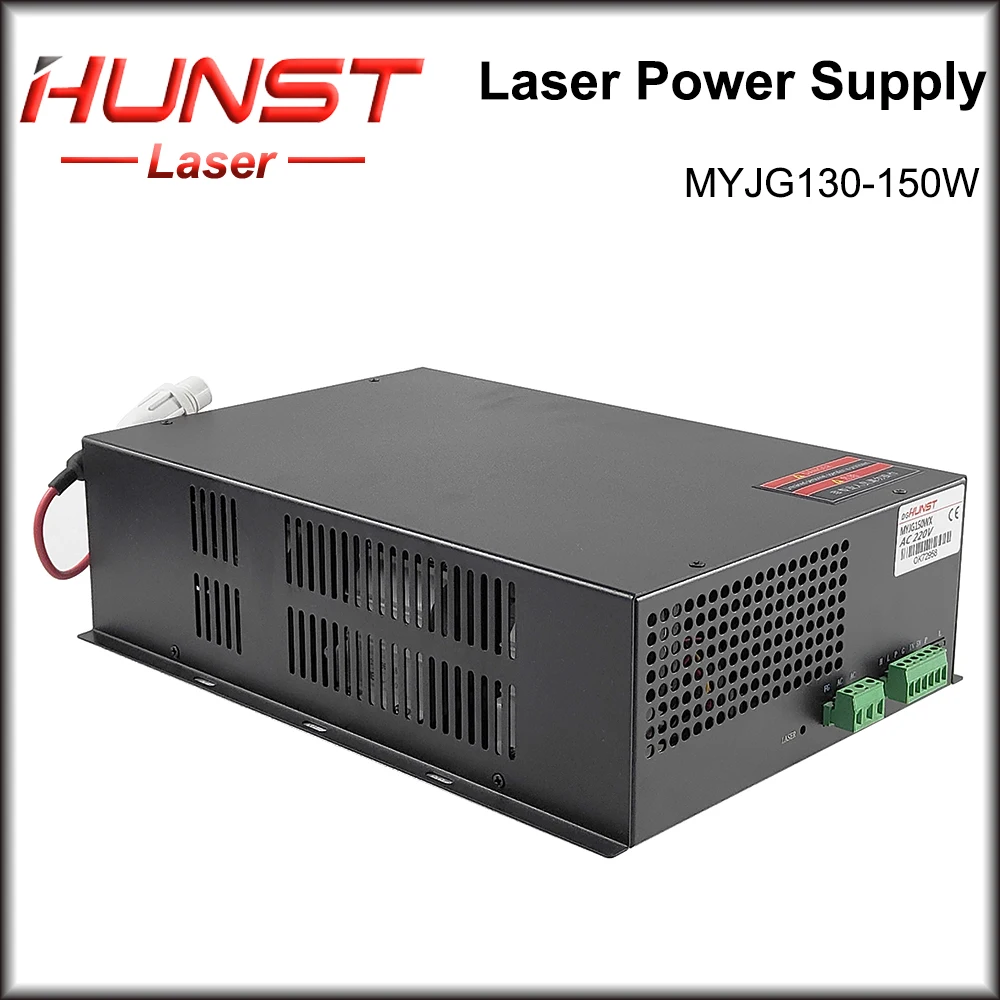 Hunst MYJG 130-150 Вт CO2 лазерный источник питания 130 ~ 150 генератор для Co2 гравировального