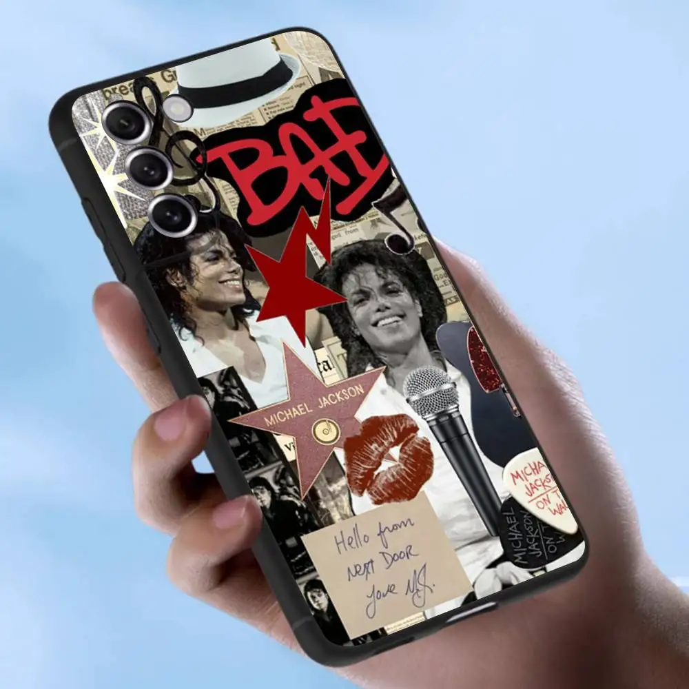 Фото Чехол Michael Jackson для Samsung Galaxy Case S25 S23 S22 S21 S30 S20 S10 Ultra Plus FE Мягкий чехол из ТПУ №3