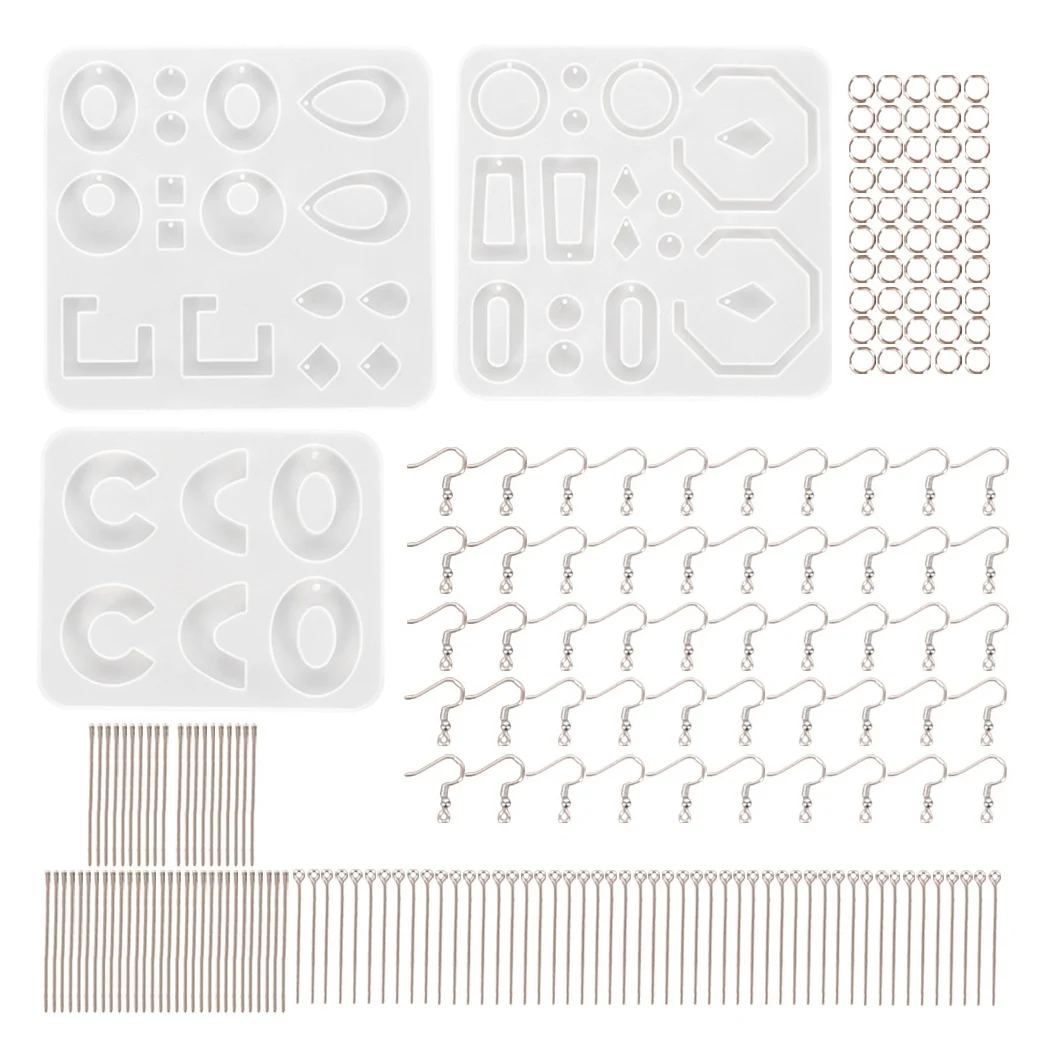 

203 шт. полимерная серьга, искусственные формы, искусственная смола, для DIY ювелирных изделий, ожерелья