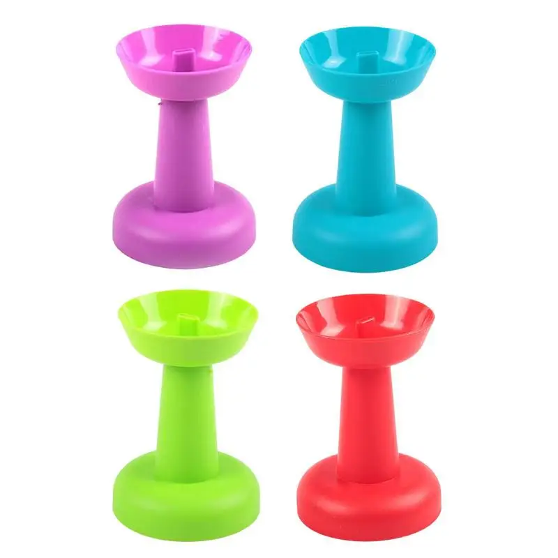 

Popsicle Holders For Kids Anti-flow Ice Cream Bracket Plastic Double Ends Portable Indoor Outdoor Mess Free Frozen Treats Rack