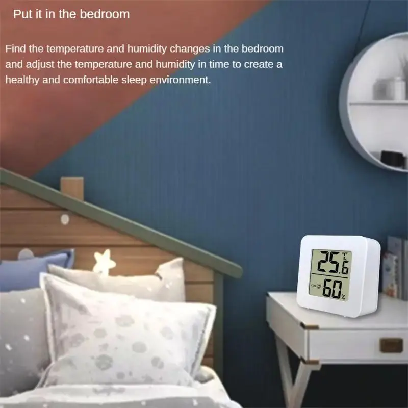 Мини-цифровой термометр гигрометр измерители температуры и влажности в