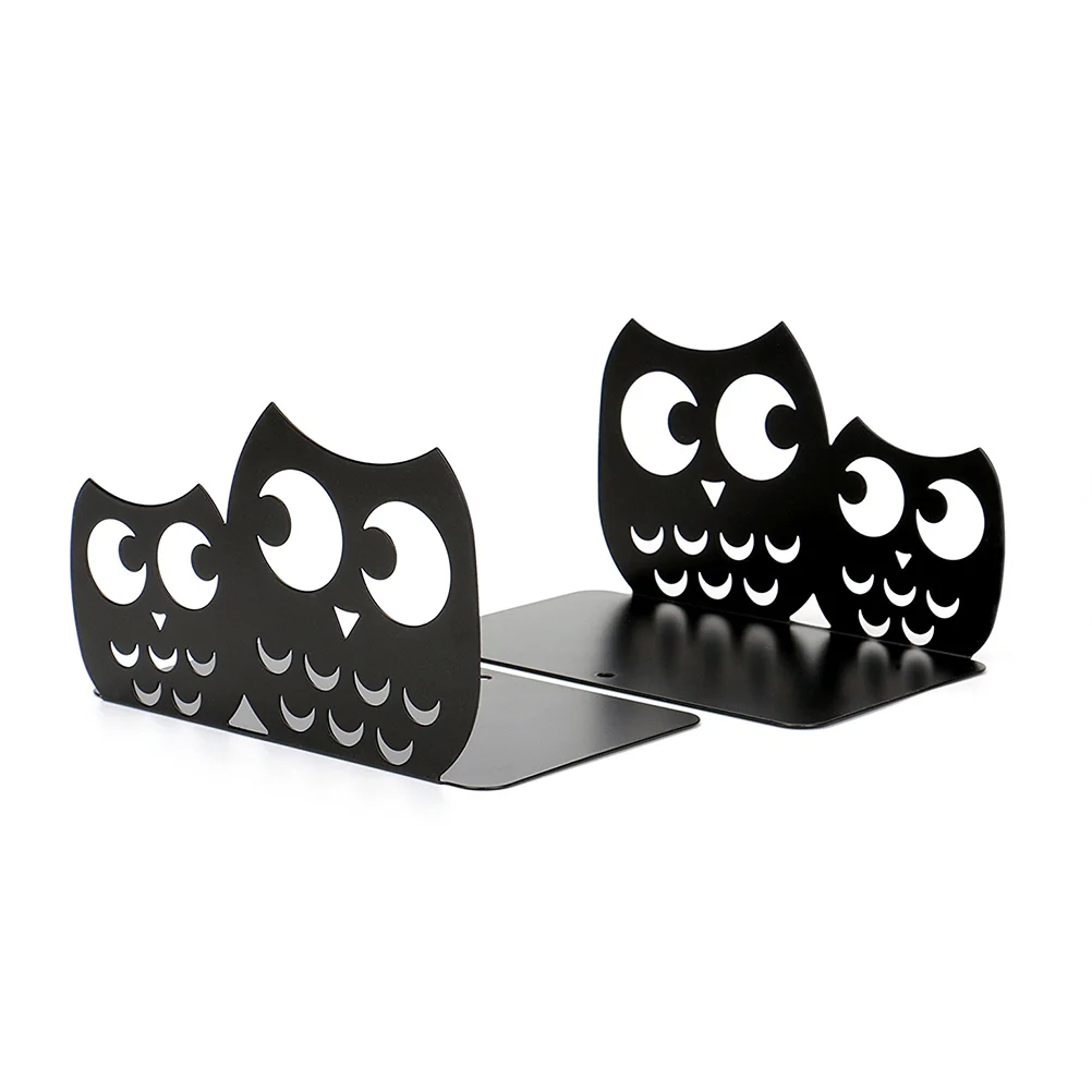 

Metal Bookends Owl Bookends Bookends Shelves Iron Bookends Decorative Bookends Nonskid Bookends Cartoon