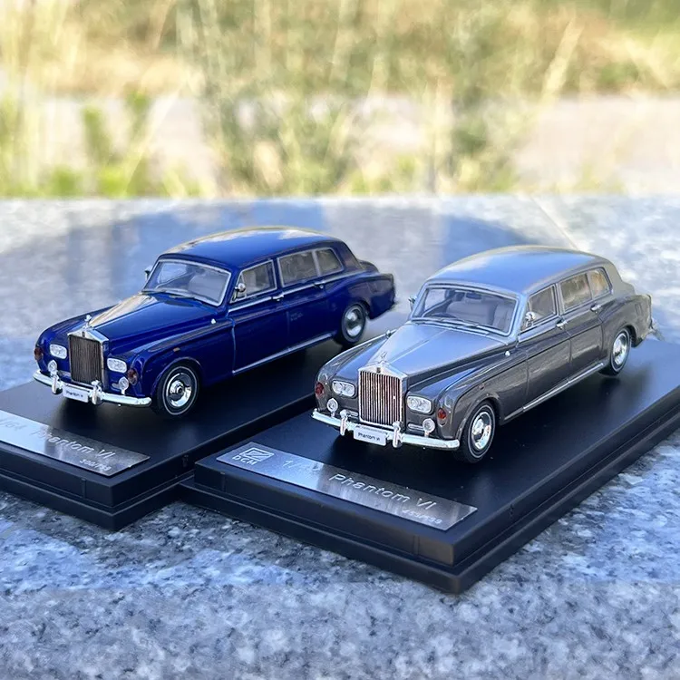 

DCM 1:64 Rolls Royce Phantom VI Silver Shadow 6 Alloy Diecast Car Model
