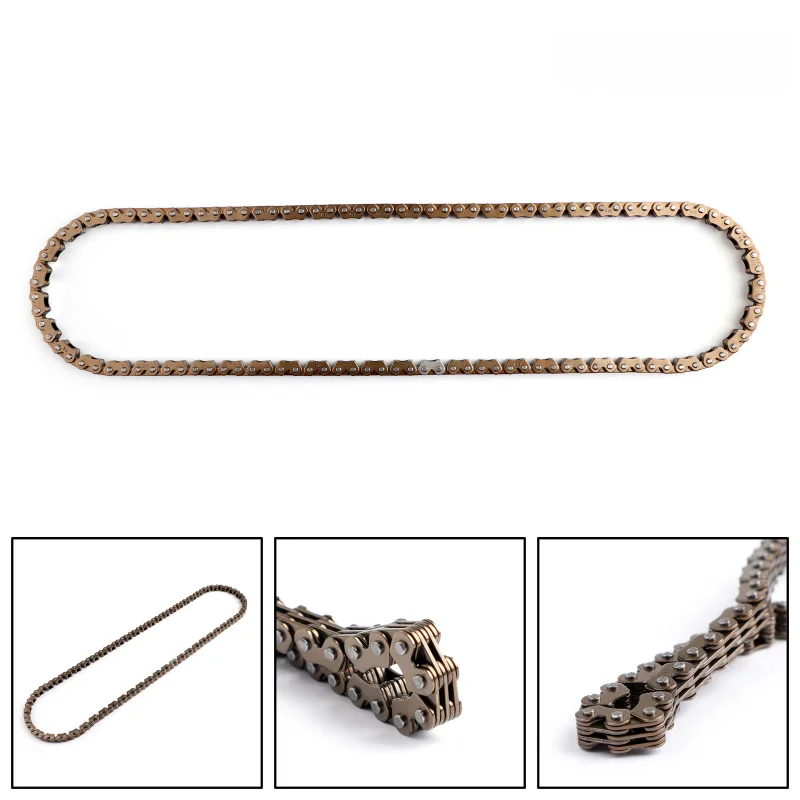 

Timing Cam Chain For Kawasaki 92057-0030 KX250F 2004-2016 Yamaha 94591-53114 WR250F YZ250F 2001-2013