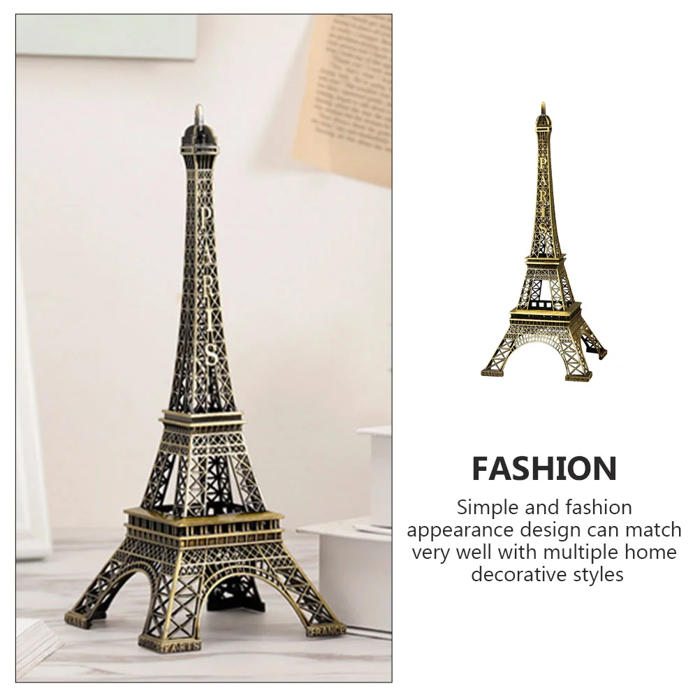 Модель Эйфелевой башни Ретро украшение статуя из сплава уникальная декоративная