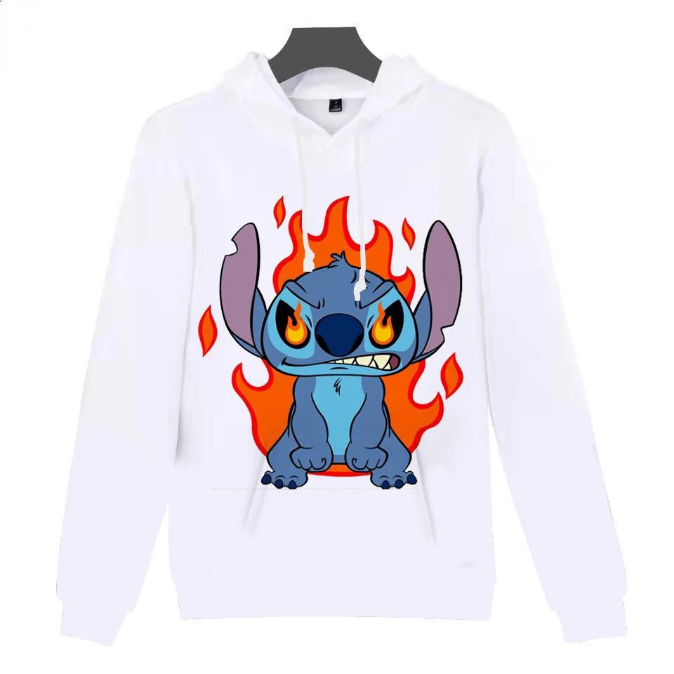 

Disney Top Stitch Hoodie Ladies Hoodie Y2k Clothes Winter Clothes Women Kawaii Gothic Anime Hoodie