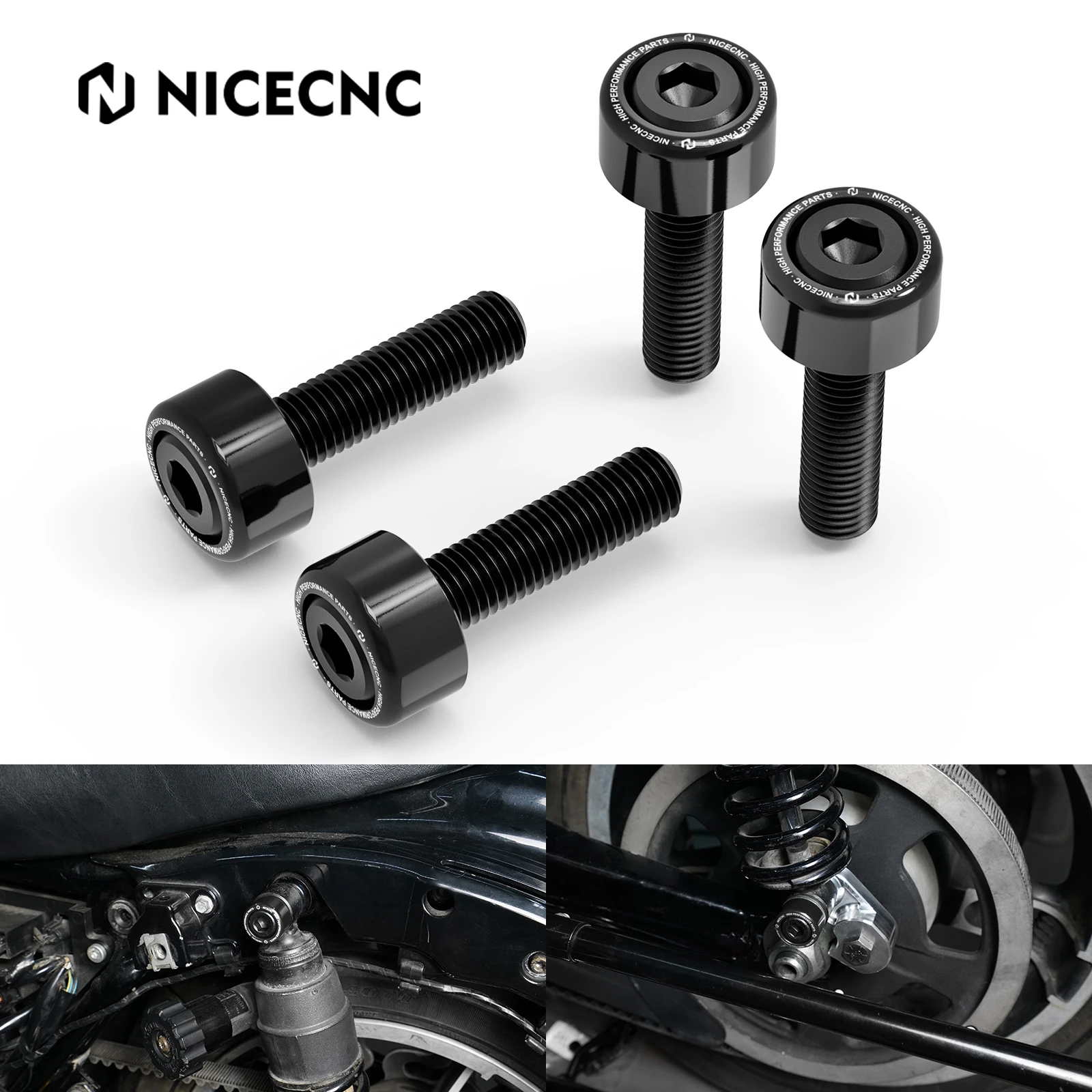 Задний шок винт подвески комплект для Harley Road King FLHR 1994-2023 Street Glide FLHX 2006-2023 KingClassic FLHRC