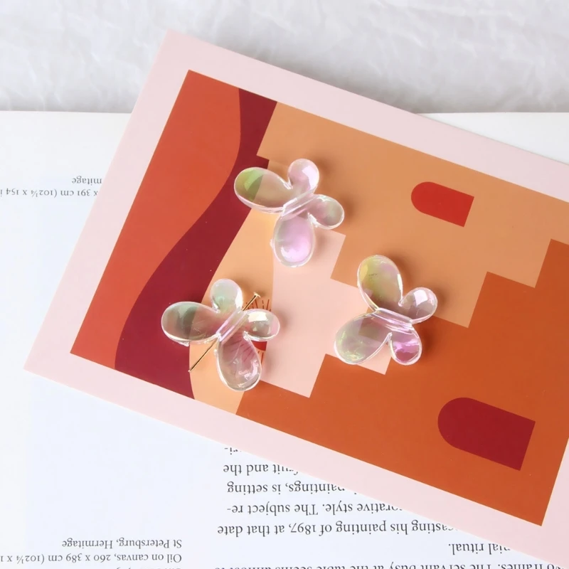 

MXME 50 Pcs Crystal Beads Acrylic Spacer Beads DIY Jewelry Making Findings