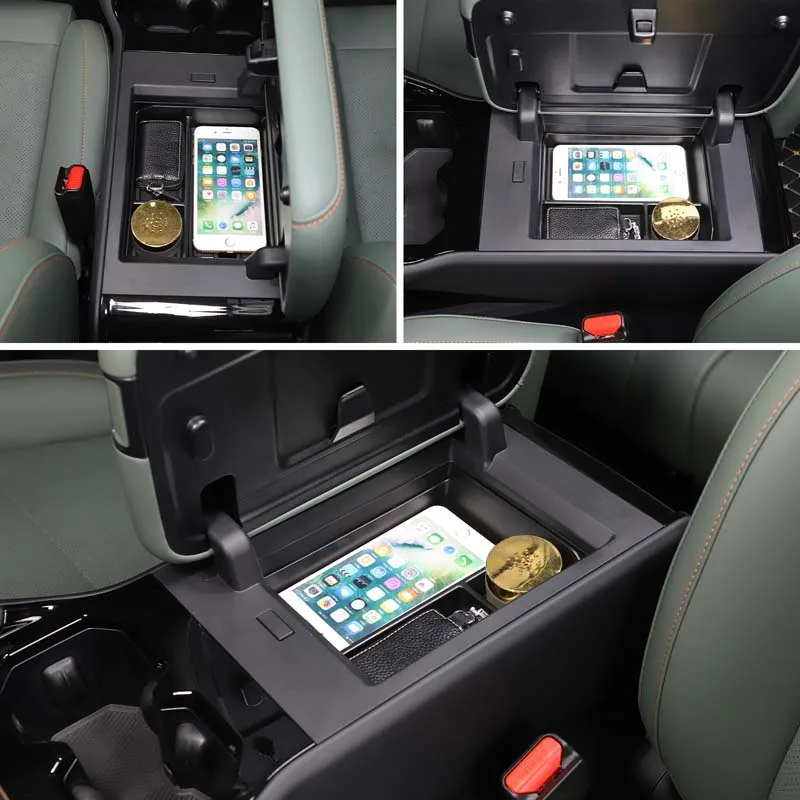 Для Chery Jaecoo 6 J6 ICAR 03 2024-2025 ABS черный центральная консоль нижний центральный