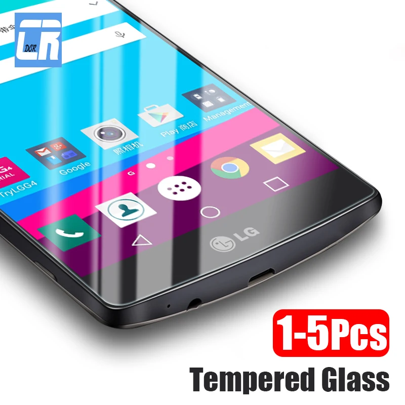 

1-5 шт. 2.5D Закаленное стекло для LG K10 G6 G5 G4 G3 G2, не полное покрытие, Защита экрана для LG V10 K8 K5 K4, защитная пленка