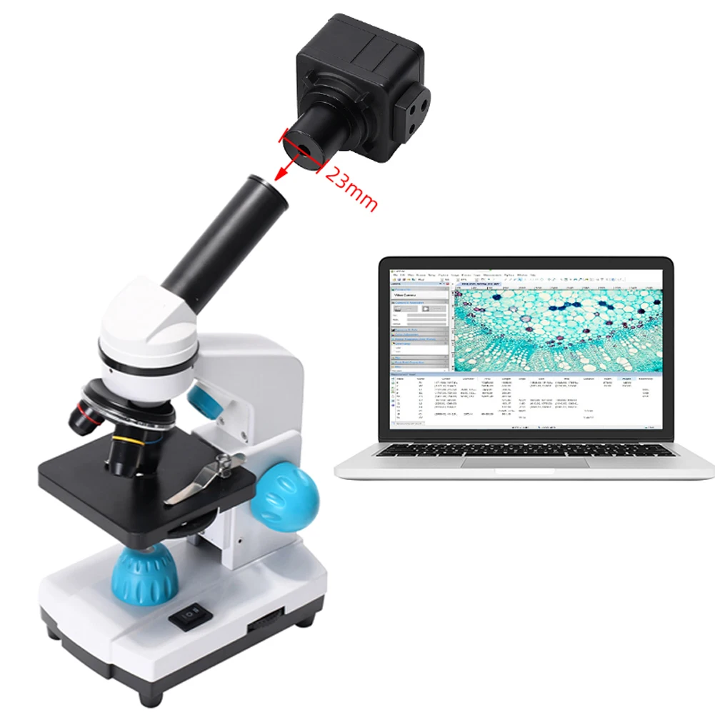 

5MP Cmos USB Microscope Camera Digital Electronic Eyepiece Free Driver High Resolution Microscope High Speed Industrial Camera