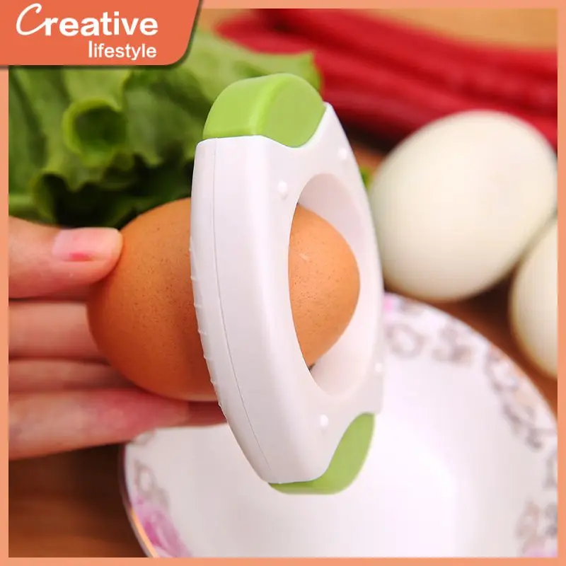 

New Cute Eggshell Opener Baking Dessert Multi Functional Egg Cutter Egg Cup Tools Wholesale 2023 Boiled Egg Shell Topper Newest