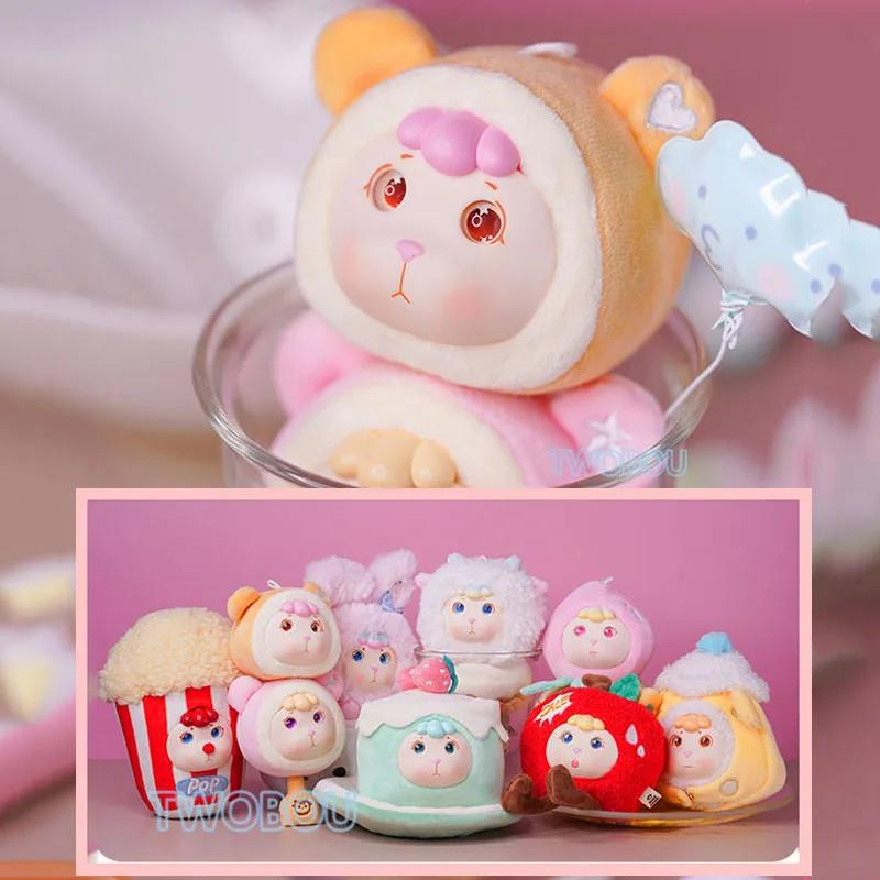 

Bafeng Lamb Dessert Moment Series Blind Box Guess Bag Mystery Box Toys Doll Cute Anime Figure Desktop Ornaments Gift Collection