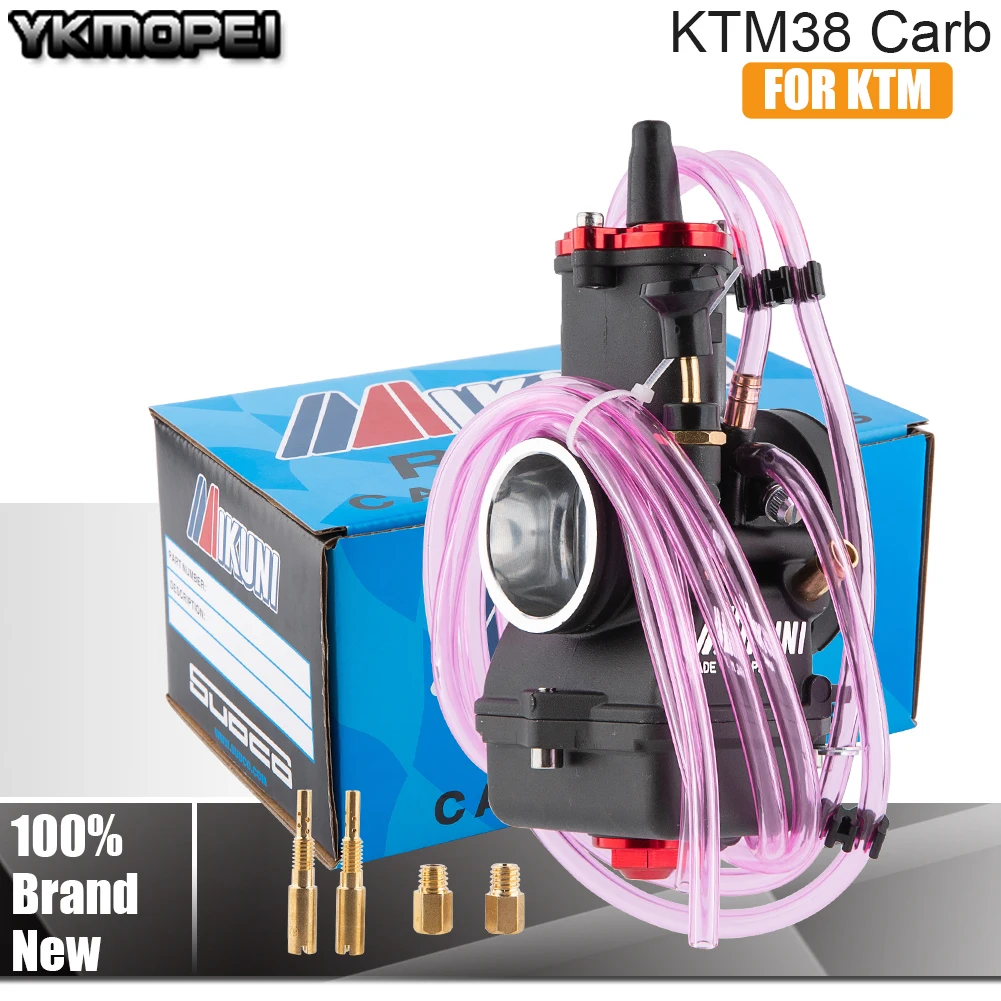 Карбюратор для гоночного мотоцикла MIKUNI TMX38 TX38 38 мм KTM 250 XC 2017 2/4-Stroke 200-350cc аксессуары