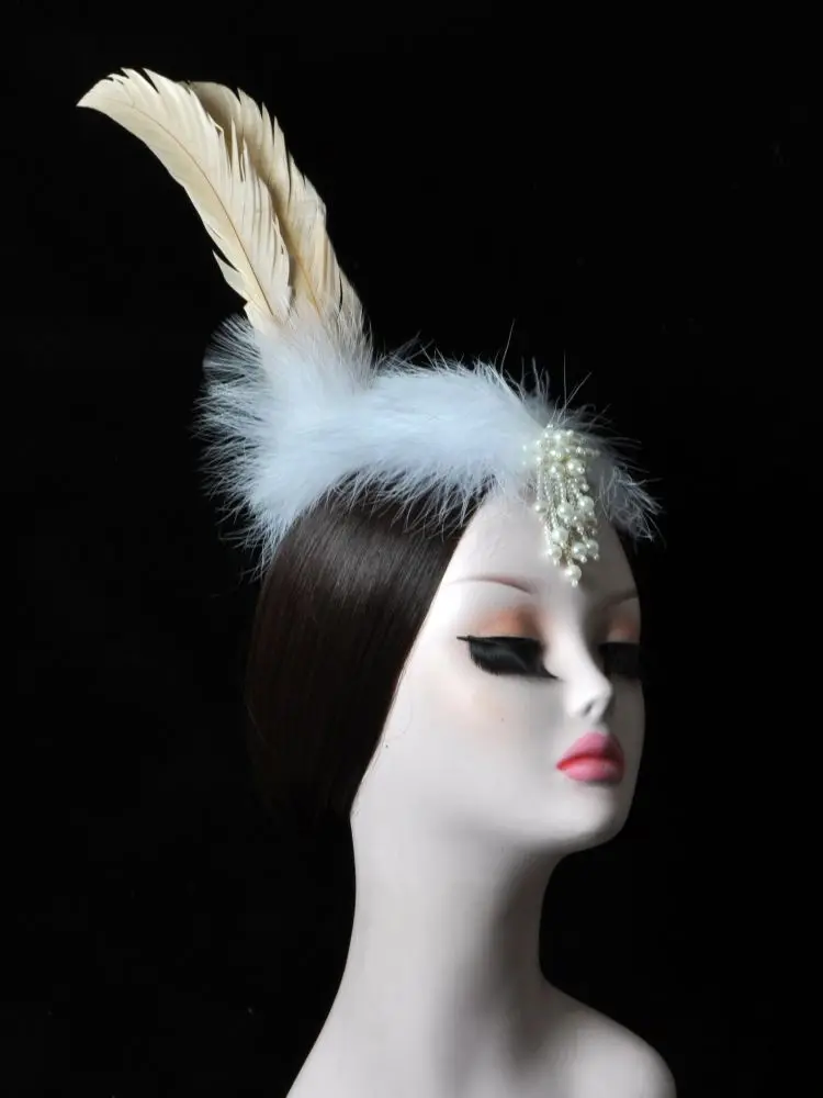 Женский головной убор с перьями для танцев и выступлений