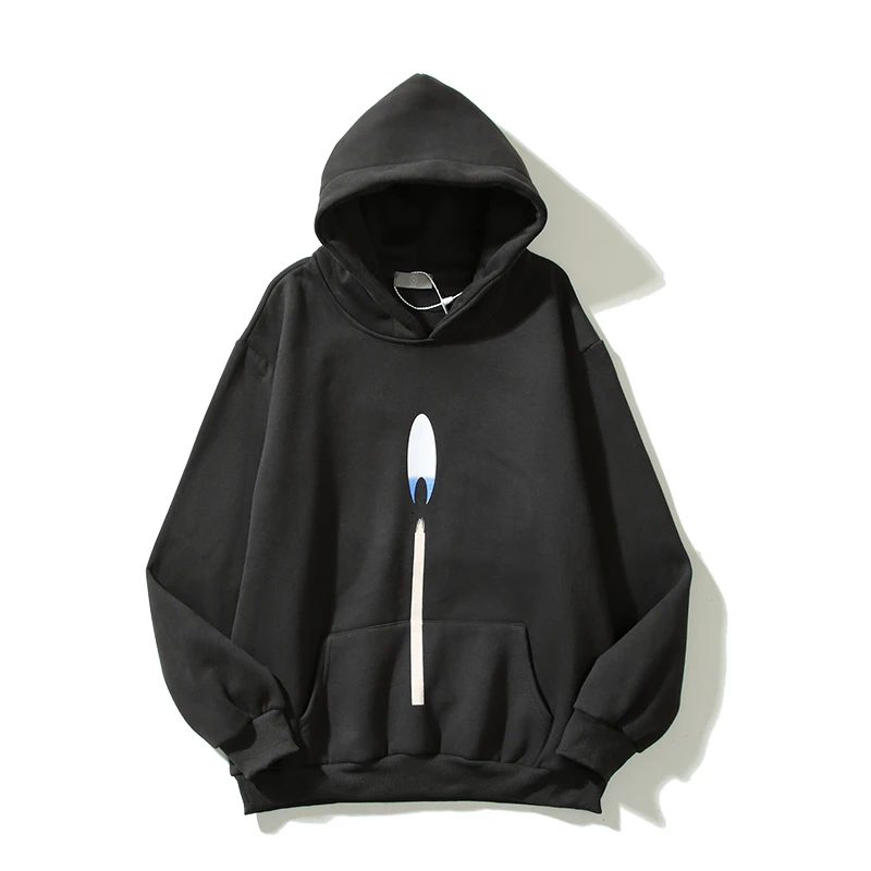 

Kanye West Candle Fleece Hoodies Men's and Women's Streetwear Oversized Casual Sweatshirts Baggy Harajuku Hip Hop Hooded Hoody