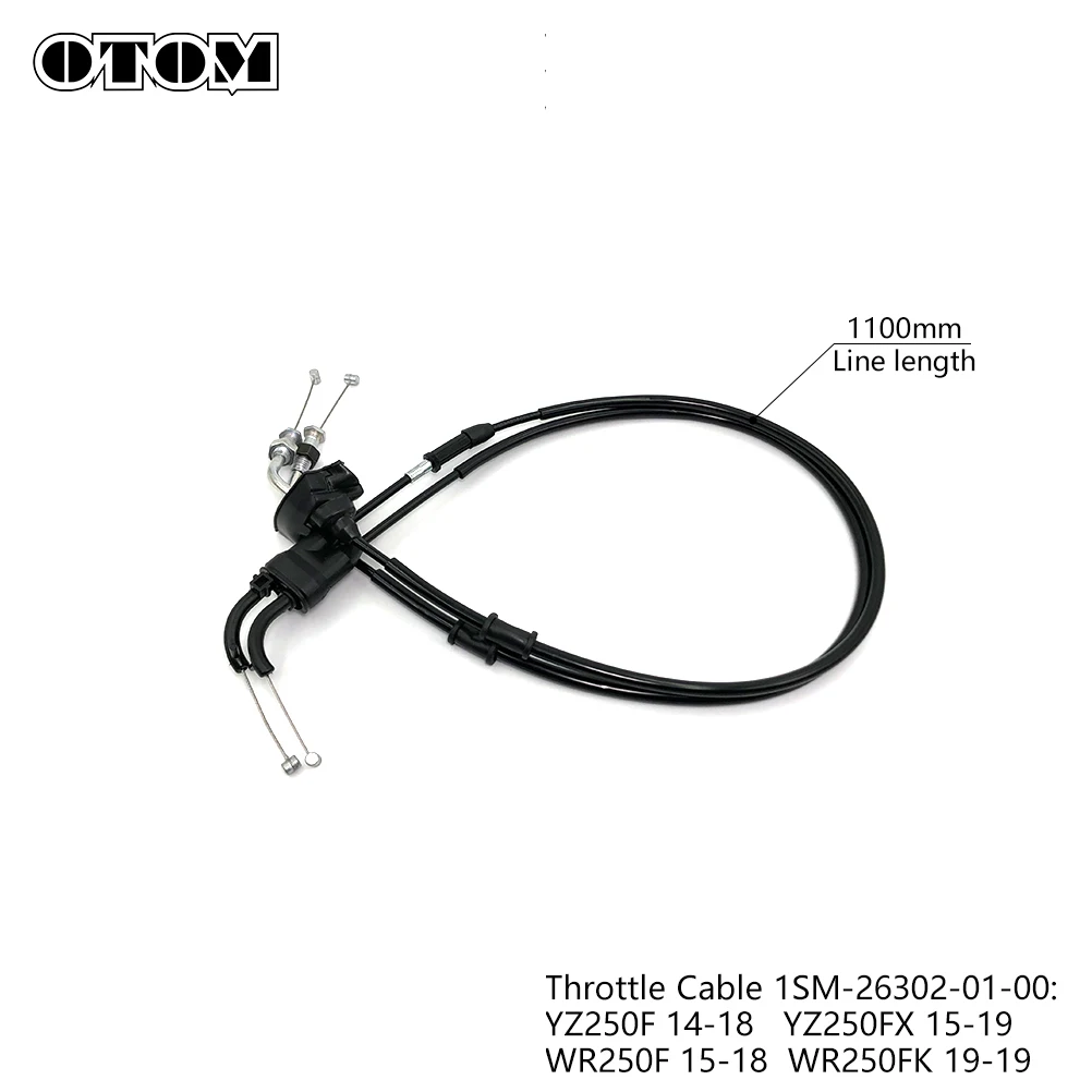 

Кабель дроссельной заслонки мотоцикла, маслопровод акселератора 1000 мм 1045 мм 1066 мм 1075 мм 1096 мм 1100 мм для YAMAHA YZ250F YZ450F WR250F