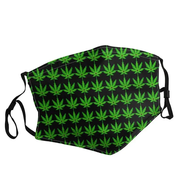 

Marijuana Leaf Game Assets Cross Patterns Reusable Face Mask Men Women Anti Haze Dustproof Protection Respirator Mouth Muffle
