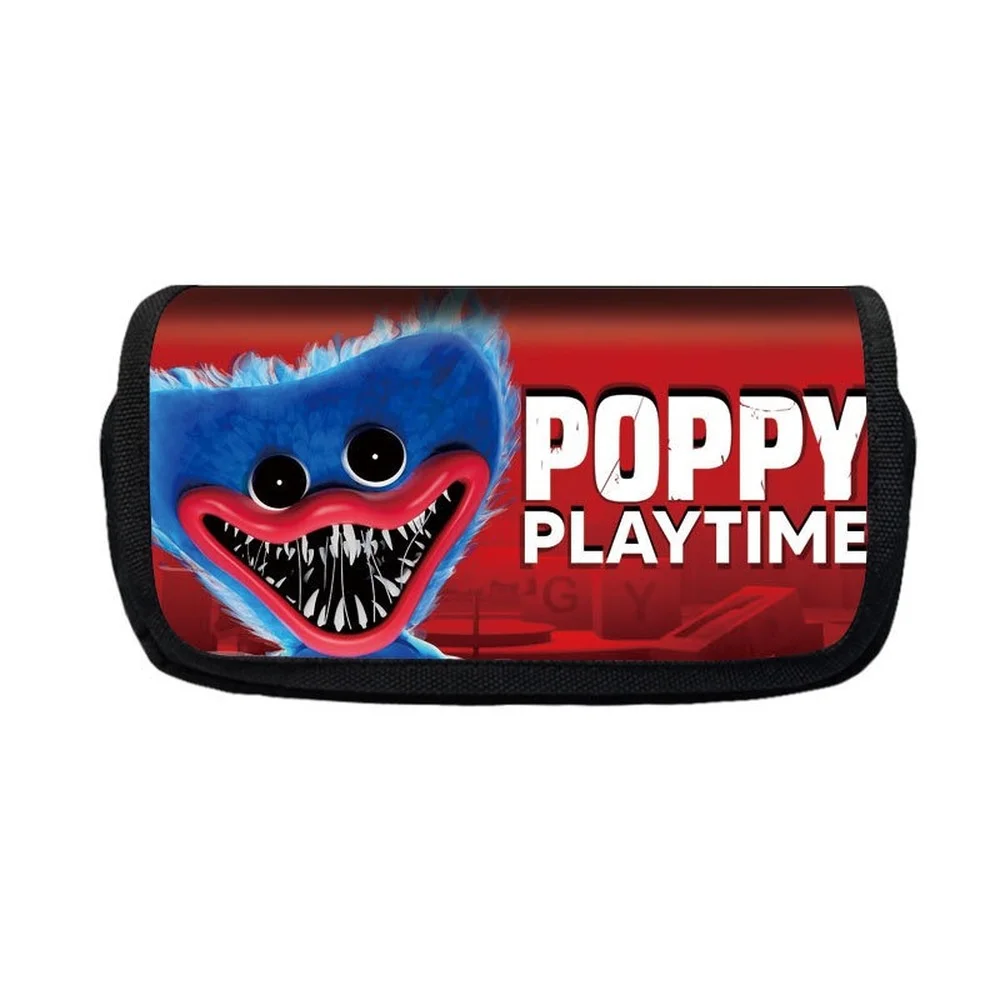 

Game Poppy Playtime Cosmetic Cases Pencil case Boys Girls Pencil Bag Students Makeup Case Teenager Stationary Bags