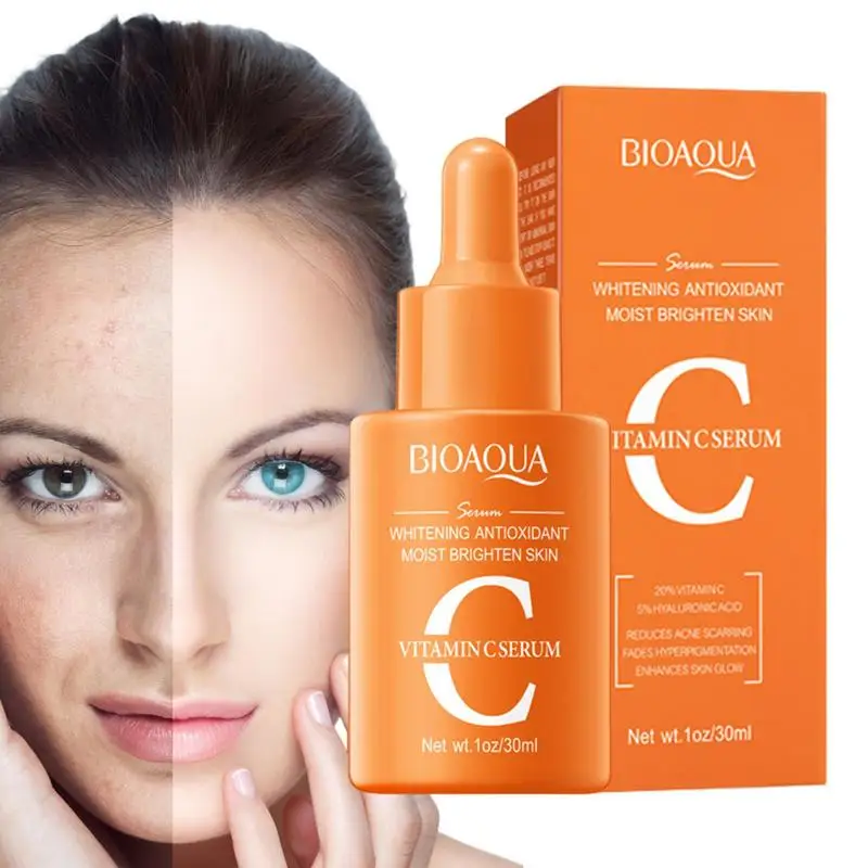

Vitamin C Serums Face Whitening Facial Serum Moisturizer Power Dark Spot Remover Skin Brightening Serum Skin Care Products