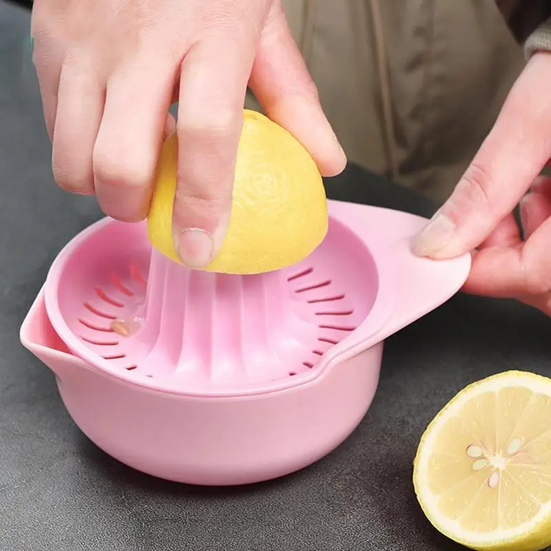 

Kitchen Manual Orange Juicer Lemon Squeezer Plastic Fruit Tool Mini Blender Portable Citrus Juicer Machine Kitchen Accessories