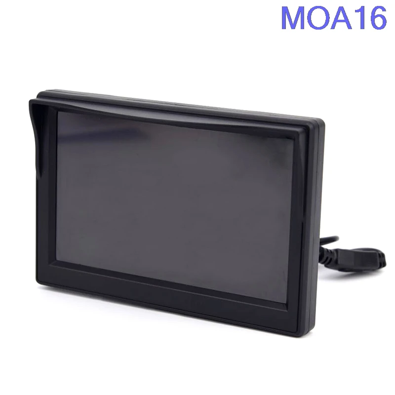 

5 inch TFT LCD Car Color HD Sucker Monitor Reverse Camera Car Security Monitor for Reverse Backup Parking Camera High resolution