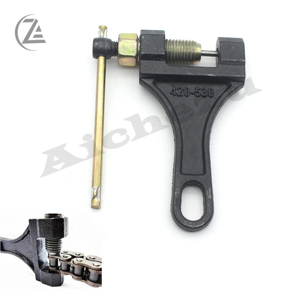 ACZ-Herramienta de remachado para motocicleta, separador de extracción de eslabones, cortador de Motor, fácil de usar, 420-530