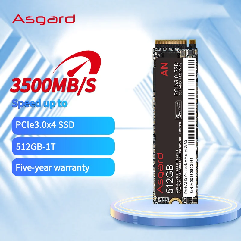 Внутренний жесткий диск Asgard M.2 SSD 512 ГБ 1 ТБ | AliExpress