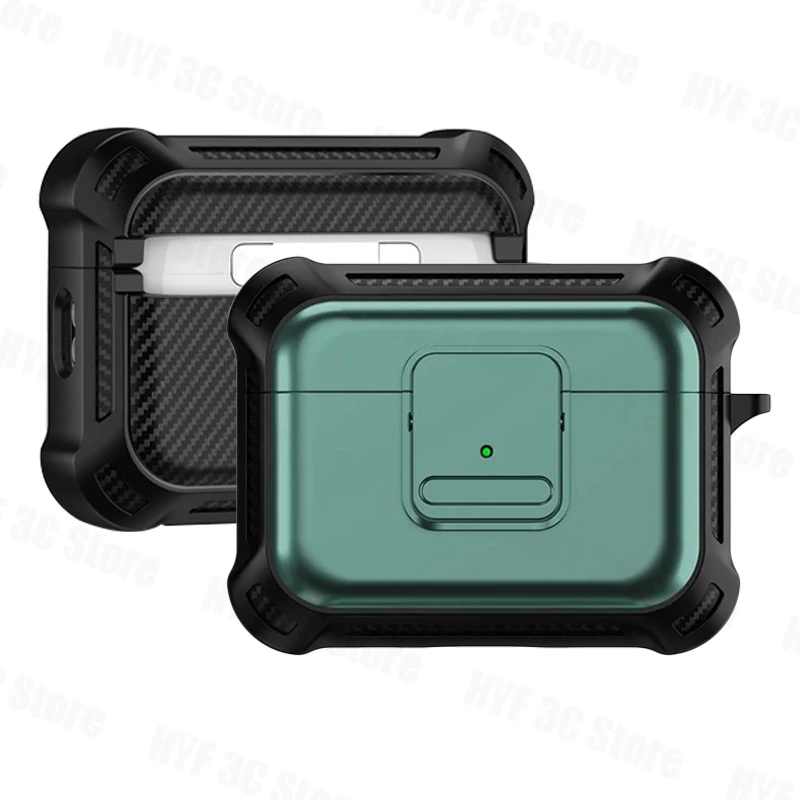 

Автоматический защелкивающийся переключатель Pro 2 для AirPods Pro 2 3, мужской роскошный полный корпус для планшетов Airpods 3 Pro 2 3 1 Pro 2, чехол