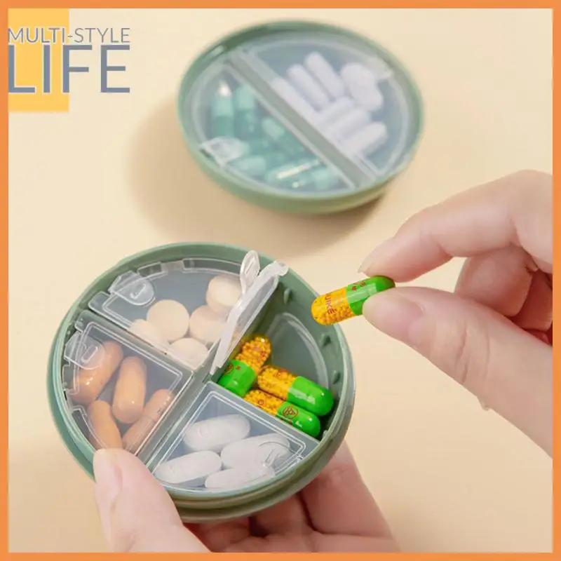 

Pp Moisture Proof Sealed Cartridge Practical Drug Sub-packaging Box Lightweight Portable Pill Storage Box Medicine Box Mini