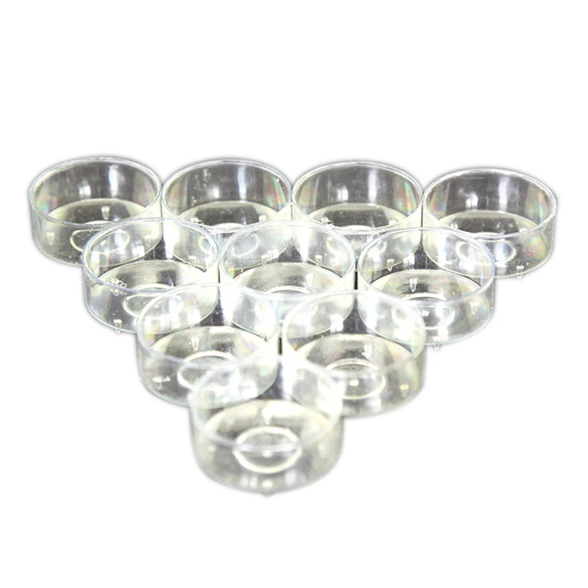 

Holder Plastic Cup Cups Holders Tealight Light Tea Clear Containers Votive Empty Wax Making Aromatherapy Melt Temple Wedding