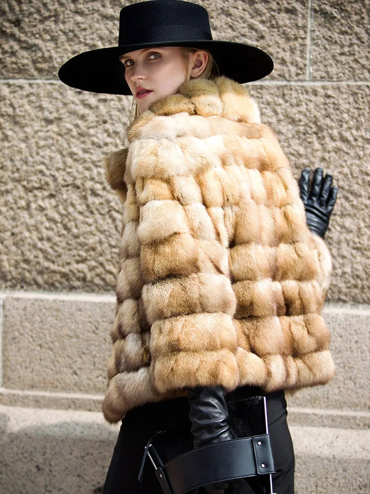 Рисунок 2 - Роскошные русские Короткие пальто из соболиного меха