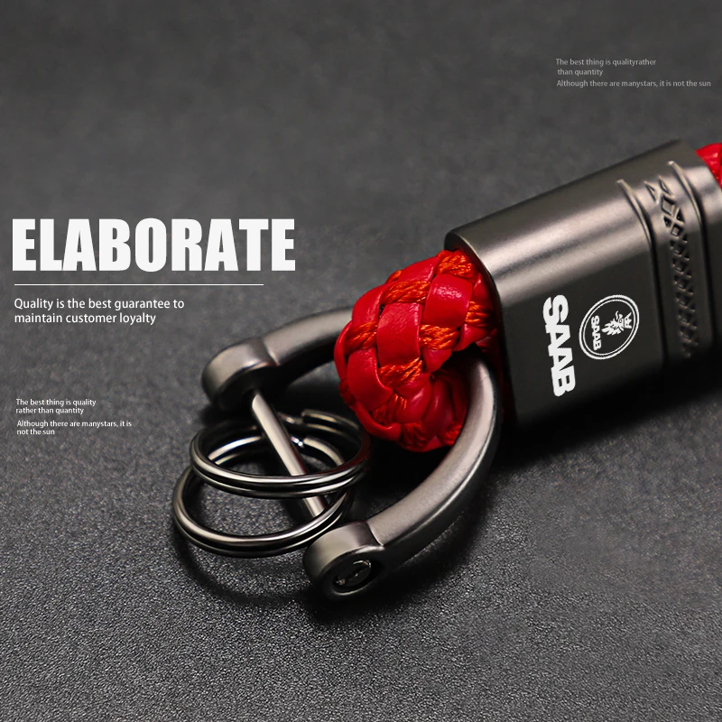 Брелок для стайлинга автомобиля металлический брелок SAAB 9-3 9-5 93 9000 900 9-7 600 99 9-X 97X Turbo