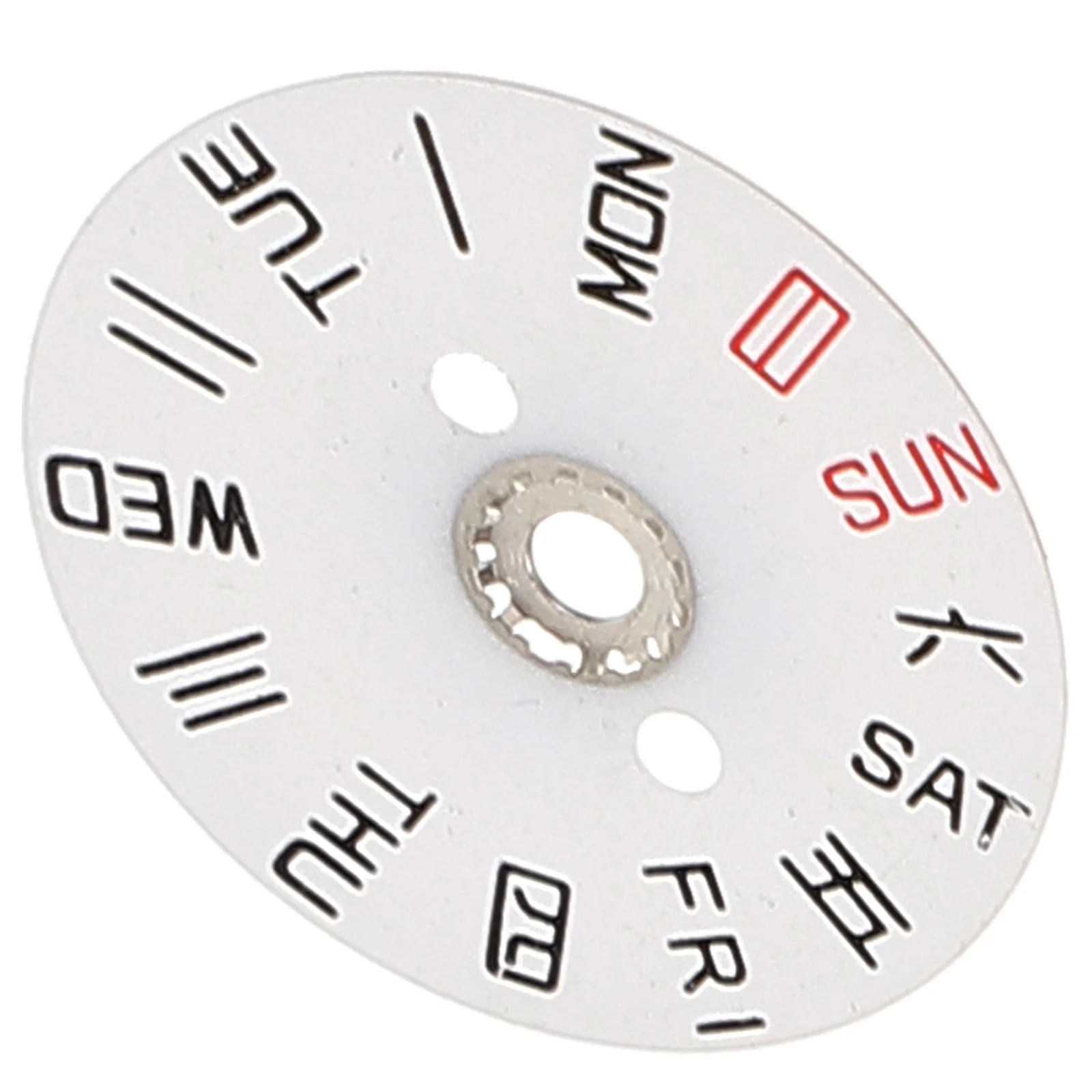

Calendar Disc Movement Watch Replacement Lightweight Week Dial Ring Repair Mechanical