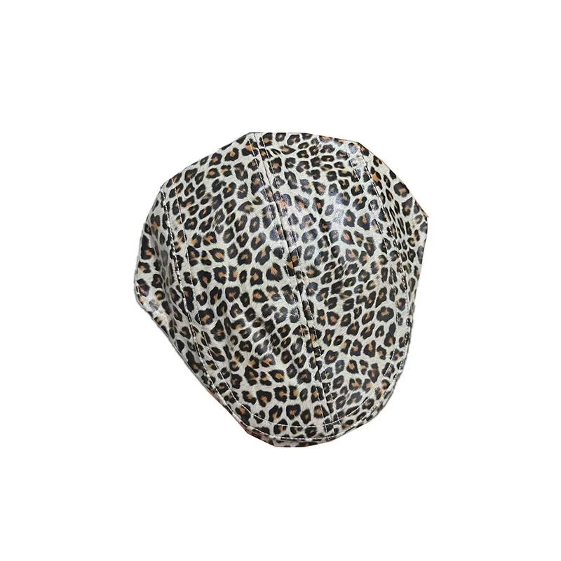 Шляпы Advance из искусственной кожи с леопардовым принтом модный предмет