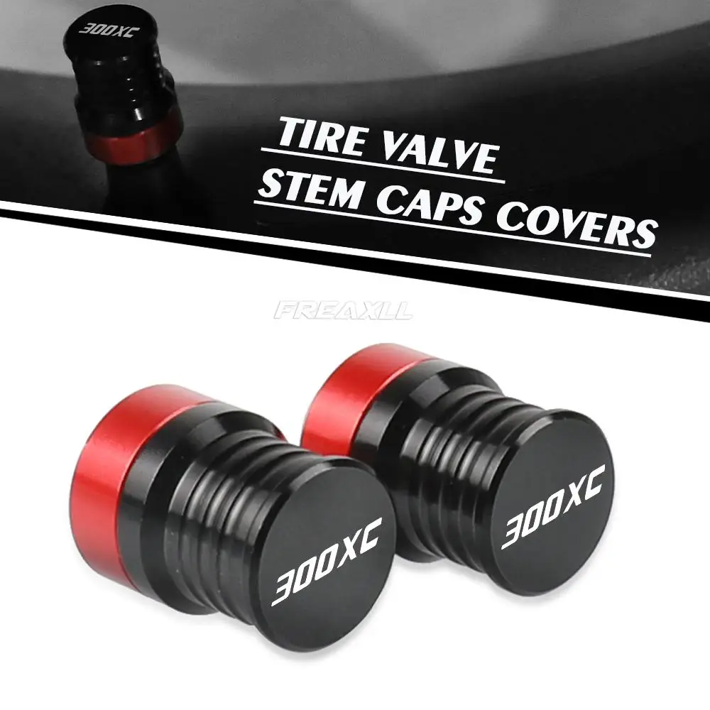 

For 300XC 300 XC 2018 2019 2020 -2022 Motorcycle CNC Aluminum Accessorie Wheel Tire Valve Stem Cap Airtight Covers Universal