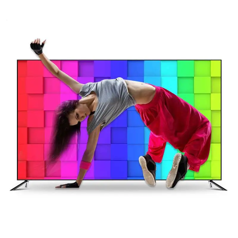

Free shipping32 40 43 50 55 60inch China Smart Android LCD LED TV 4K UHD Factory Cheap Flat Screen television HD LCD LED Best sm