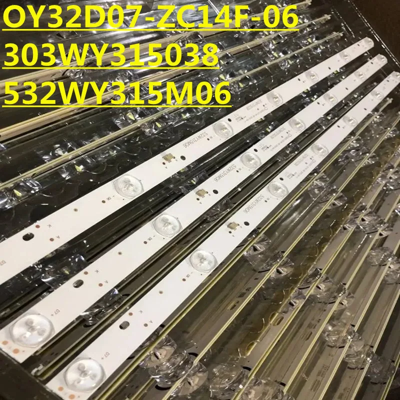 Светодиодная лента для 0Y32D07-ZC14F-06 OY32D07-ZC14F-06 303WY315038 532WY315M06 LE32F51 LE32D51A LE32D30 LE32D33H LE32D39 LE32D58, 15 шт.