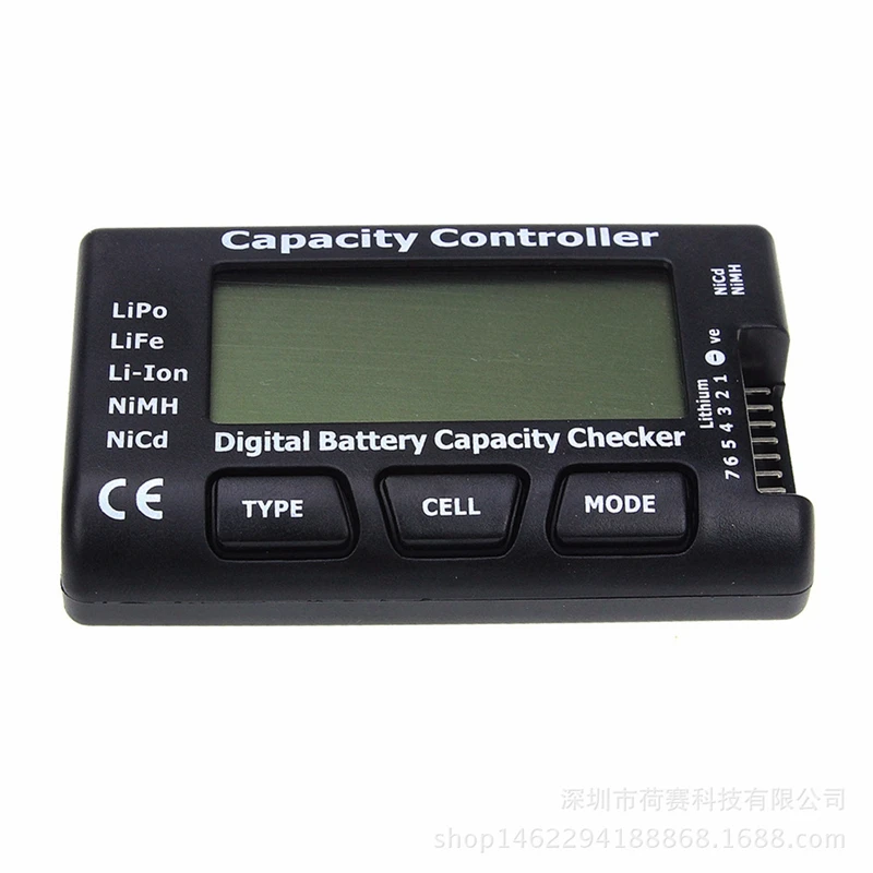 

Battery Balancer Capacity Controller Tester Cellmeter-7 Lipo Life Li-Fe Li-Ion Nimh Nicd Digital Checker