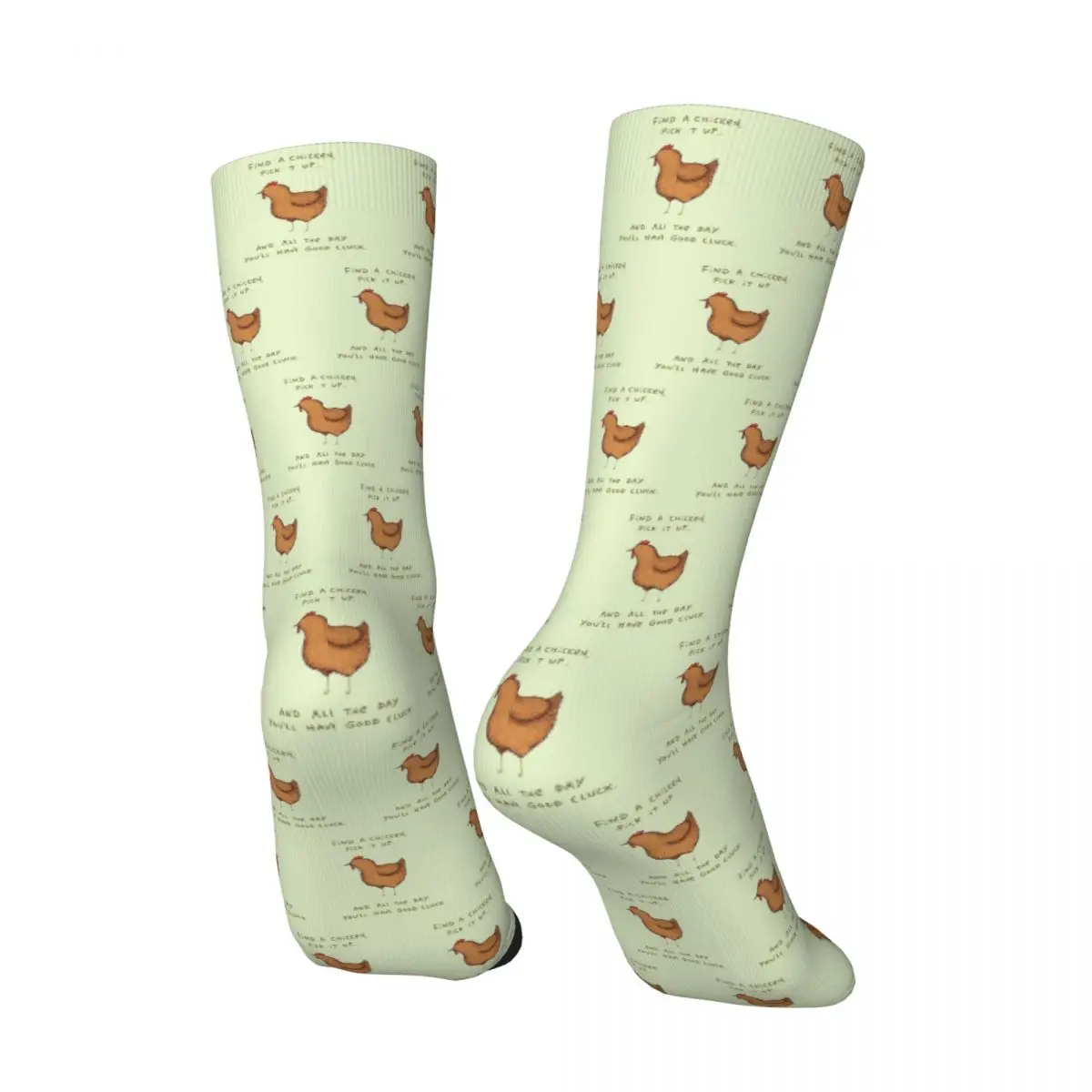 Хорошие зимние носки унисекс ветрозащитные счастливые сумасшедшие в уличном