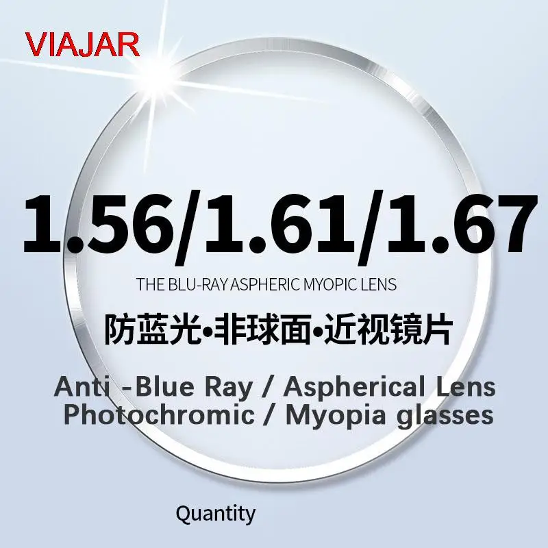 

Custom Prescription 1.56 1.61 1.67 1.74 CR-39 HD Resin Of Optical Lens Aspheric Myopia Presbyopia