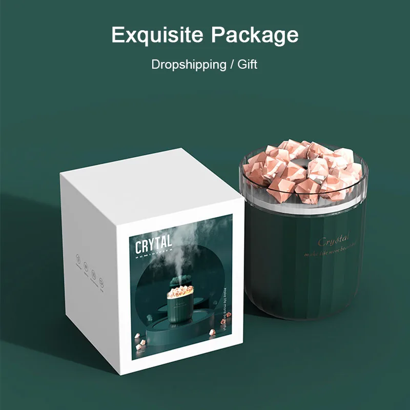 Портативный увлажнитель воздуха с зарядкой от USB и батареей диффузор эфирного