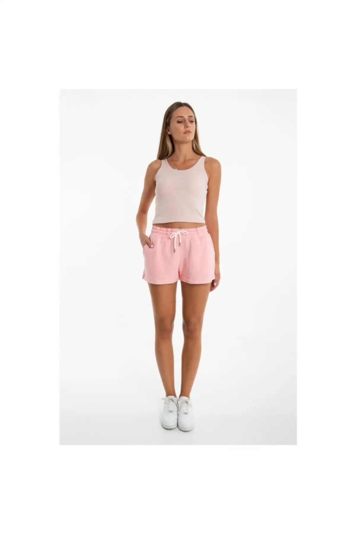 

Women's Shorts Pink New Summer Style Bermuda Basic Short Pants Mini Trousers Streetwear Home Fashion Short Pants