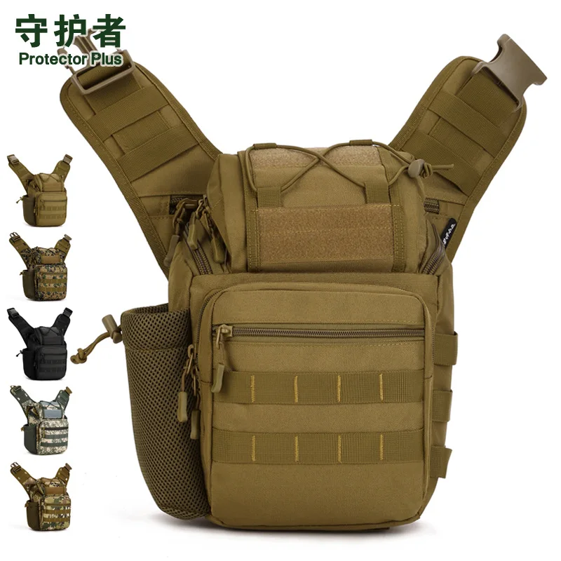 

Military Tactical Shoulder Bag 900D Oxford Outdoor Camera Chest Messenger Bag Waist Pack Climbing Camping Trekking Hunting bolso
