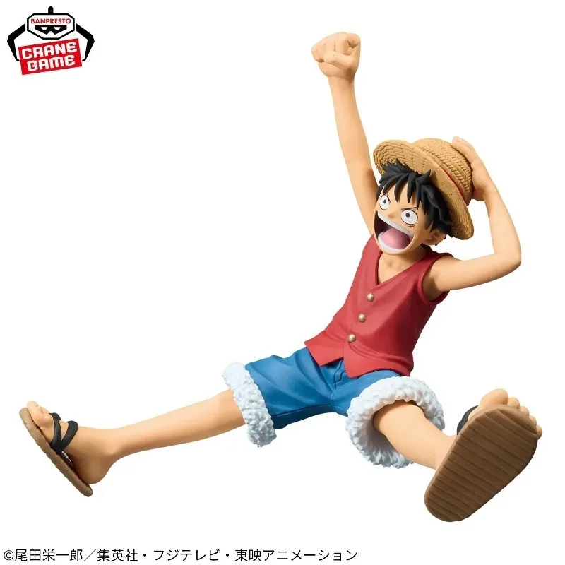 Фото В наличии BANDAI BANPRESTO One Piece Luffy ROMANCE DAWN-MONKEY.D.LUFFY Vol.1 Vol.2 Коллекционные фигурки персонажей аниме, подарки AS №5
