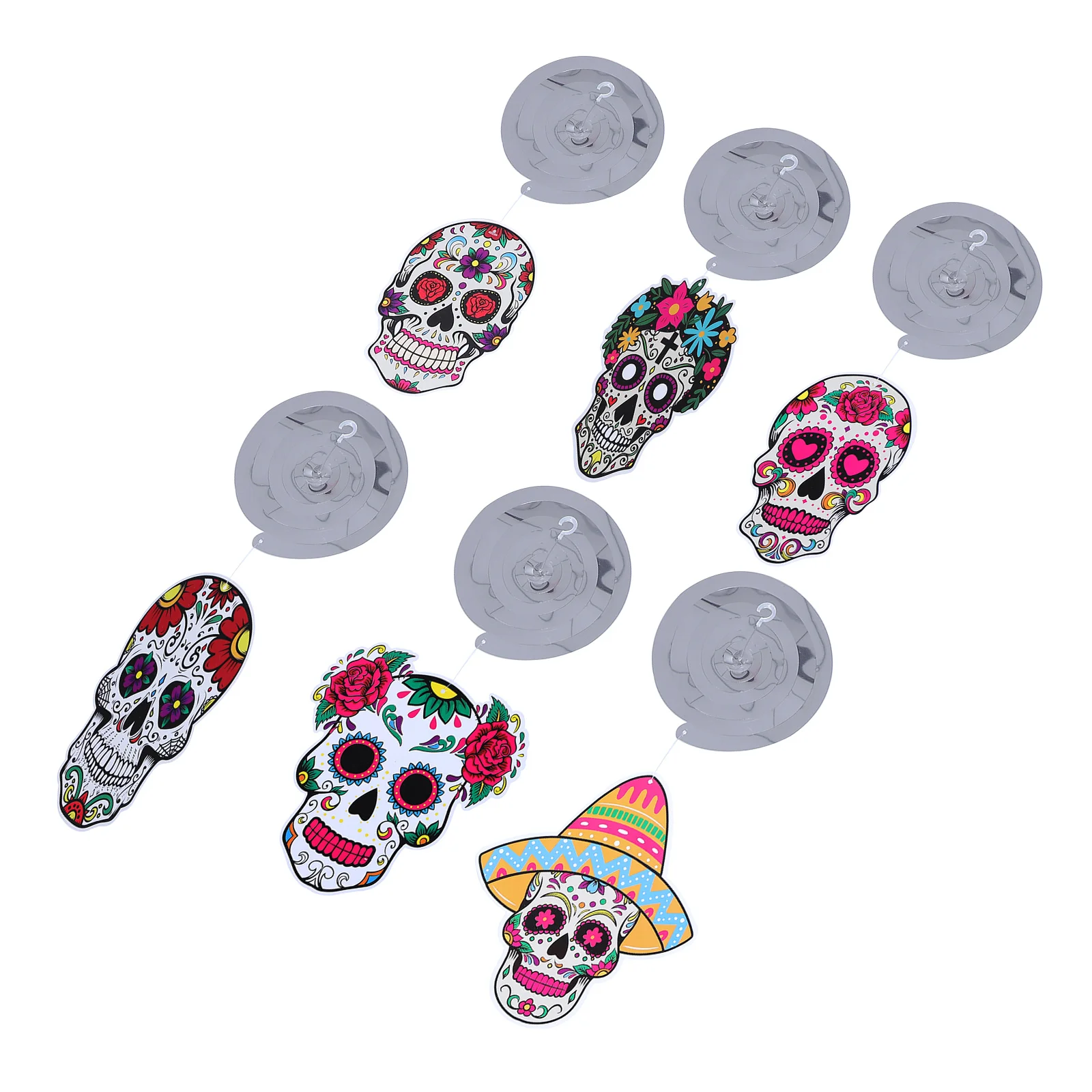 

12pcs Party Ceiling Pendant Hanging Ornament Mexican Spiral Pendant