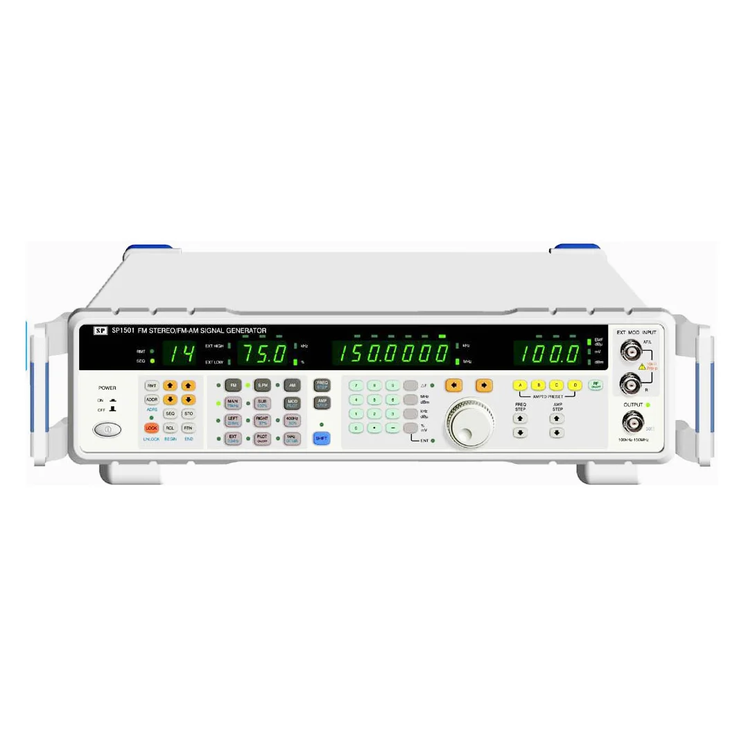 

Справочный Измеритель для стереогенератора сигналов, тестер с диапазоном частот 100 кГц-150 МГц, AM глубина 0-60%