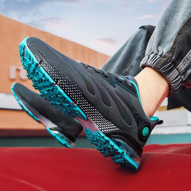 2022 New Men's Golf Shoes Mesh Breathable Sneakers Outdoor Men's Walking Shoes Men's Casual Golf Sneakers Size 39-46