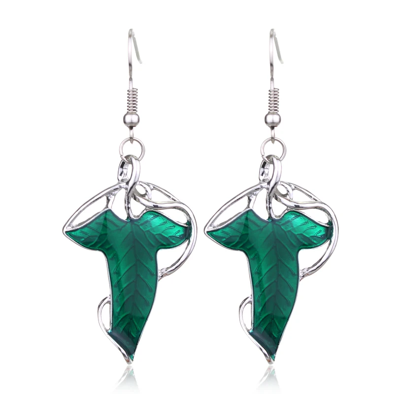 

Fashion Movies Leaf Earring Elf Green Leaf Elf Eardrop Arwen Evenstar Earrings Elf Princess Drop Earring Jewelry Wholesale