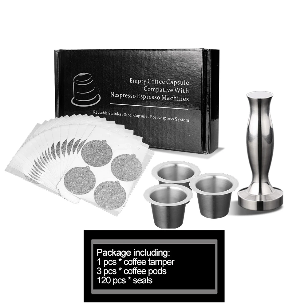 

Многоразовые капсулы Dalinwell для Nespresso из нержавеющей стали
